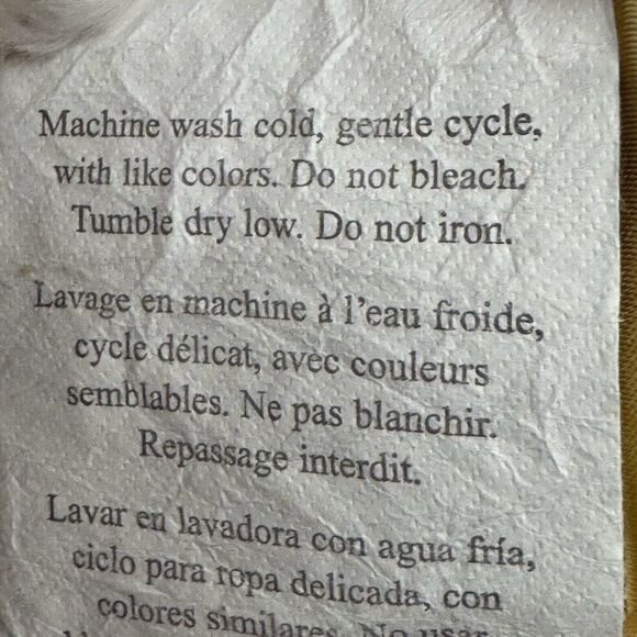 ♥️ The Peanut shell STELLA Yellow Cream
Gray Baby Blanket Dahlia Flowers - Picture 12 of 12